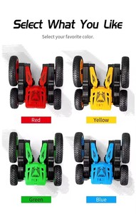 1:20 2.4Ghz 360 degrés rotatif cascadeur voiture jouet Double face 4 canaux radiocommande retour automatique intérieur-extérieur chargeur câble USB - Product Image 2