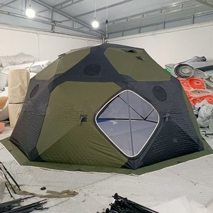 Extra <b>Large</b> Single-Layer Oxford Insulated <b>Tent</b> for 4-6 People Winter Wood Stove Chimney/Stove Hole Outdoor Camping <b>Tents</b> AT215 T - Product Image 6