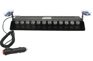 YD 36W緊急ストロボライト12 LEDフラッシュレッドブルーアンバーホワイト車のフロントガラス用その他カーライトアクセサリー - Product Image 3