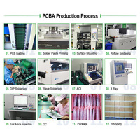 Placa de Control de Servicios de fabricación electrónica OEM PCB y PCBA para máquina expendedora de agua para 1 PCS MOQ