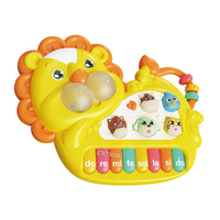 2025 New Electric Sensory Toys Cow Piano Keyboard With Light and Music Toy Musical Instruments for Kids