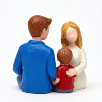 Kunstharz-Figur nach Maß (Familie/Eltern-Kind/Paar) für herzerwärmende Heimdekoration als Geschenk und Ornament