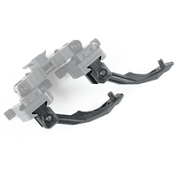Support de fixation en nylon tactique LWXC en forme de J pour monoculaire PVS-14, montage sur pont RQE, queue d'aronde TK8021
