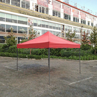 Tente Pop-Up Légère Imperméable Rouge Bleu pour Sports de Plein Air et Expositions