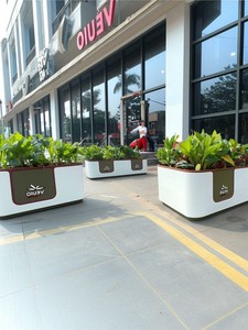 Caixas de Plantio Personalizáveis Galvanizadas de Alta Resistência para Exteriores, Com Buracos de Drenagem para Uso Comercial e Residencial - Product Image 2