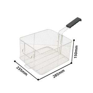 Nồi Chiên Sâu Cho Chó Ngô Và Cá Khoai Tây Chiên Bể Đơn Bằng Thép Không Gỉ Công Nghiệp Thương Mại - Product Image 4