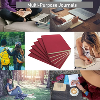 Carnet de notes couverture souple personnalisé impression Agenda carnets d'école bon marché OEM A5 carnet de notes kraft