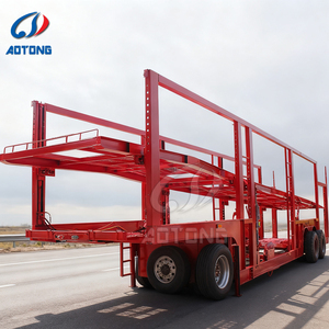 Remorque porte-voitures 2/3/4 essieux, semi-remorque de transport de voitures, remorque <span class=keywords><strong>utilitaire</strong></span>, <span class=keywords><strong>vente</strong></span> directe d'usine, offre spéciale - Product Image 1