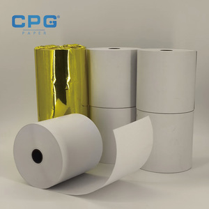 Manufacturer Custom Premium 80x70mm 80x60mm 65gsm White Smooth Thermal Paper Roll Restaurant Printer Cash Register Paper Roll - Product Image 1