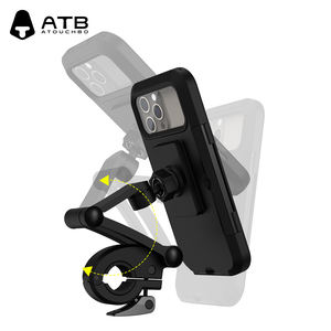 <span class=keywords><strong>Soporte</strong></span> para teléfono móvil Atouchbo para bicicleta y motocicleta, <span class=keywords><strong>soporte</strong></span> ajustable para teléfono móvil de bicicleta, <span class=keywords><strong>soporte</strong></span> impermeable para bicicleta - Product Image 5