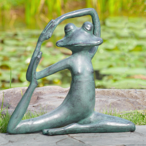 Fabricante de esculturas, estatua de rana princesa para jardín, parque y hotel - Product Image 6