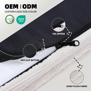 Lit orthopédique de luxe personnalisé en usine pour chien, lit imperméable lavable en mousse à mémoire de forme pour grands chiens - Product Image 3