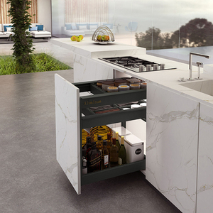Modern design metal storage drawers basket
