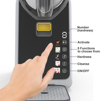 Nouvelle Machine à Granités Électrique de Cuisine à Écran Couleur Digital, Mini Sorbetière à Glace pour la Maison