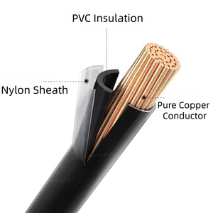 ลวดทองแดง THHN <span class=keywords><strong>สาย</strong></span>อาคารบ้านลวดพีวีซีหุ้มฉนวน600V 14 10 6 4 AWG THHN <span class=keywords><strong>สาย</strong></span> Thhw-2 xhhw <span class=keywords><strong>สาย</strong></span>ไฟฟ้า - Product Image 3