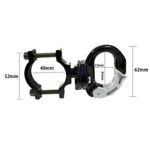 Support de guidon Motorola à crochet creux 40mm 52mm 62mm pour moto, scooter, rangement de casque et bagages - Product Image 1