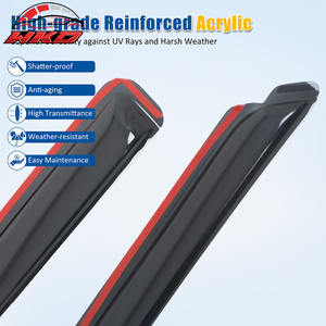 Viseras para Ventanas, Deflectores de Lluvia, Tipo In-Channel, para Dodge Ram 1500 2500 Crew Cab 09-25 - Product Image 4