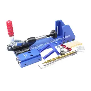 Woodiy Pocket HoleジグWoodworking Guide Woodworking Drill Locator SystemためFurniture Connecting Wood Inclined Hole Drilling