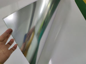 Tapis miroir pour allée, en PET argenté, 1m x 100m, de haute qualité, élégant, pour la décoration de mariage - Product Image 4
