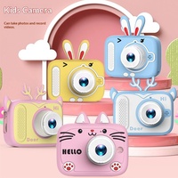 Appareil photo numérique pour enfants transfrontalier, enregistrement photo et vidéo haute définition, mini style reflex, écran 2,0 pouces, matériau ABS, Game-Time