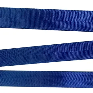 도매 낮은 Moq 인쇄 폴리 에스테르 짠 웨빙 사용자 정의 끈 나일론 탄성 웨빙 가방 스트랩 용 - Product Image 4