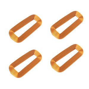 Aangepaste luchtkern koperen elektrische <span class=keywords><strong>wind</strong></span> schijfgenerator elektromagnetische spoelen inductoren geëmailleerde koperdraad - Product Image 3