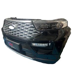 Für <span class=keywords><strong>FORD</strong></span> Explorer Front stoßstangen baugruppe Silber <span class=keywords><strong>grill</strong></span> mit Scheinwerfern Set Autoteile - Product Image 4