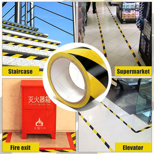 バス駅のプラットフォームエッジテープ、公共交通機関のハブ用の滑り止め反射警告テープ - Product Image 3