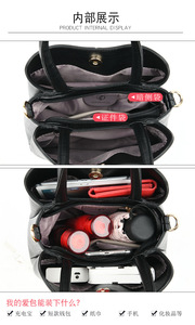 Bolso de Mano para Mujer, Color Sólido, Bolsos de Diseñador de Marcas de Lujo, Bolso Tote Cruzado de Lujo para Mujer - Product Image 6