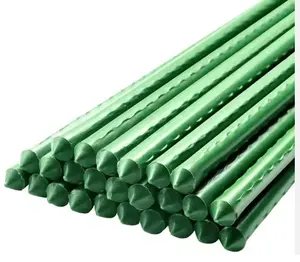 hot sales 3ft 5ft 8ft 11ft stackable plant support garden stake Solid Plastic Stakes Climbing Plant fence post