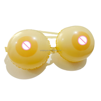 Jouet gonflable personnalisé en forme de seins pour Halloween, Noël, Nouvel An, Pâques, fêtes - Matériel PVC non toxique, usage adulte, Drag Queen