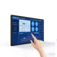 Écran tactile interactif Android de 21, 27 et 32 pouces avec fonction de recherche d'itinéraire et moniteur tactile grand format