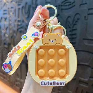 Nouvelle console de jeu mini anti-stress Tic-tac-toe portable, porte-clés lumineux, pendentif, machine à poupées, jouet, cadeau, vente en gros - Product Image 5