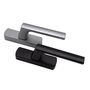 Poignée de fenêtre espagnole européenne avec fourche, longueur de 25 mm à 55 mm en option, pour fenêtres à battants en aluminium ou PVC - Product Image 3