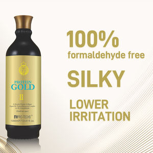 Crème lissante pour cheveux à la protéine d'or, prix d'usine, OEM, lissage brésilien, traitement à la kératine pure, vente en gros pour le lissage des cheveux - Product Image 4