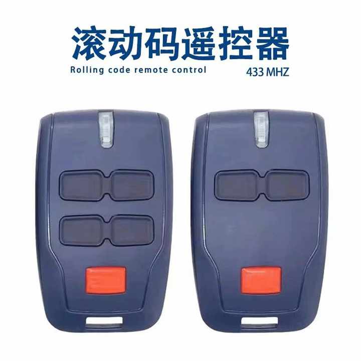 2/4 Button Rolling Code 433mhz Wireless Remote Control for BFT Garage ...