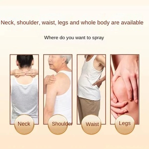 Spray para la Columna Cervical, <span class=keywords><strong>Rodilla</strong></span>, Columna Lumbar y Hombro, Spray Herbal <span class=keywords><strong>de</strong></span> Yunnan con Flores Rojas y Fragmentos Óseos para las Articulaciones - Product Image 2