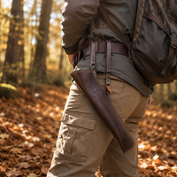 Porte-flèches vintage en cuir classique à suspendre à la taille, accessoires de tir à l'arc traditionnels pour la chasse en plein air pour hommes