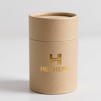 Tube en papier kraft recyclable et adapté à un emballage professionnel de thé, café, bonbons, chocolat et épices