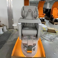 Nouveau fauteuil de massage électrique de luxe pour le dos et les pieds, fauteuil de manucure et de massage des pieds, fauteuil multifonctionnel pour salon de beauté avec bain de pieds