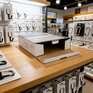 Почтовая коробка из гофрированного картона с индивидуальным логотипом, складная, с отрывной лентой, самоклеящаяся, для отправки и подарков - Product Image 2