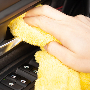 Oem Chất Lượng Cao 80/20 Pha Trộn 550gsm 2Pcs <span class=keywords><strong>Edgeless</strong></span> Sợi Nhỏ Xe Khăn Mềm Thấm Tự Động Mềm Sang Trọng Microfibre - Product Image 4