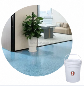 Bán buôn độ bóng cao Đá Cẩm Thạch hiệu ứng trong nhà ngoài trời tự san lấp mặt bằng Sàn epoxy Polyurethane màu cát sơn sàn - Product Image 2