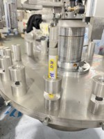 Machine de remplissage et de bouchage de flacons à bille de 10 ml, automatique, à tête unique, haute vitesse, manuelle, pour pâte, seringue d'injection de gel de 5 à 110 ml