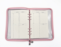 Cahier à feuilles mobiles A3/A4 à couverture en PVC souple mignon Cahier à spirale Cahier Journal Livre Ligne Cahier Personnalisé pour les étudiants