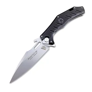 Russo G10 manico tattico coltello pieghevole D2 acciaio lama a sfera campeggio EDC coltelli da tasca