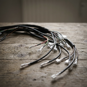 Adaptor Konektor Kabel Elektronik 2 Pin Tembaga Berlapis Timah dengan Selubung PBT/PVC 12V Panjang Dapat Disesuaikan PTFE/Nylon SHANYOU - Product Image 4