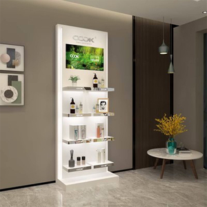 Bán buôn thiết kế miễn phí bán lẻ trang điểm Kệ mỹ phẩm cửa hàng chăm sóc da hiển thị đứng - Product Image 3