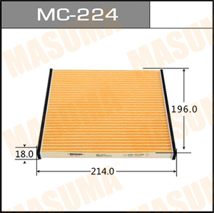<span class=keywords><strong>Filtre</strong></span> d'habitacle MC-224CL MASUMA 97133-1E000 pour Renault <span class=keywords><strong>Clio</strong></span> <span class=keywords><strong>3</strong></span>, Mercedes W203 et Nissan - Product Image 2
