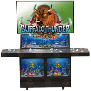 Jeux de pièces de monnaie à haute tenue Compétence de machine Logiciel d'arcade de tir de poisson Cabinet de jeu Buffalo Thunder - Product Image 1
